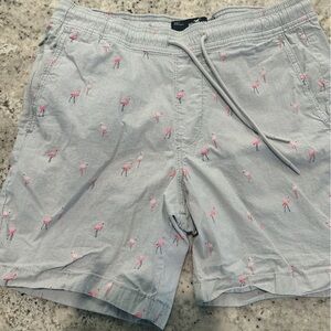 Men’s Hollister size Medium flamingo shorts